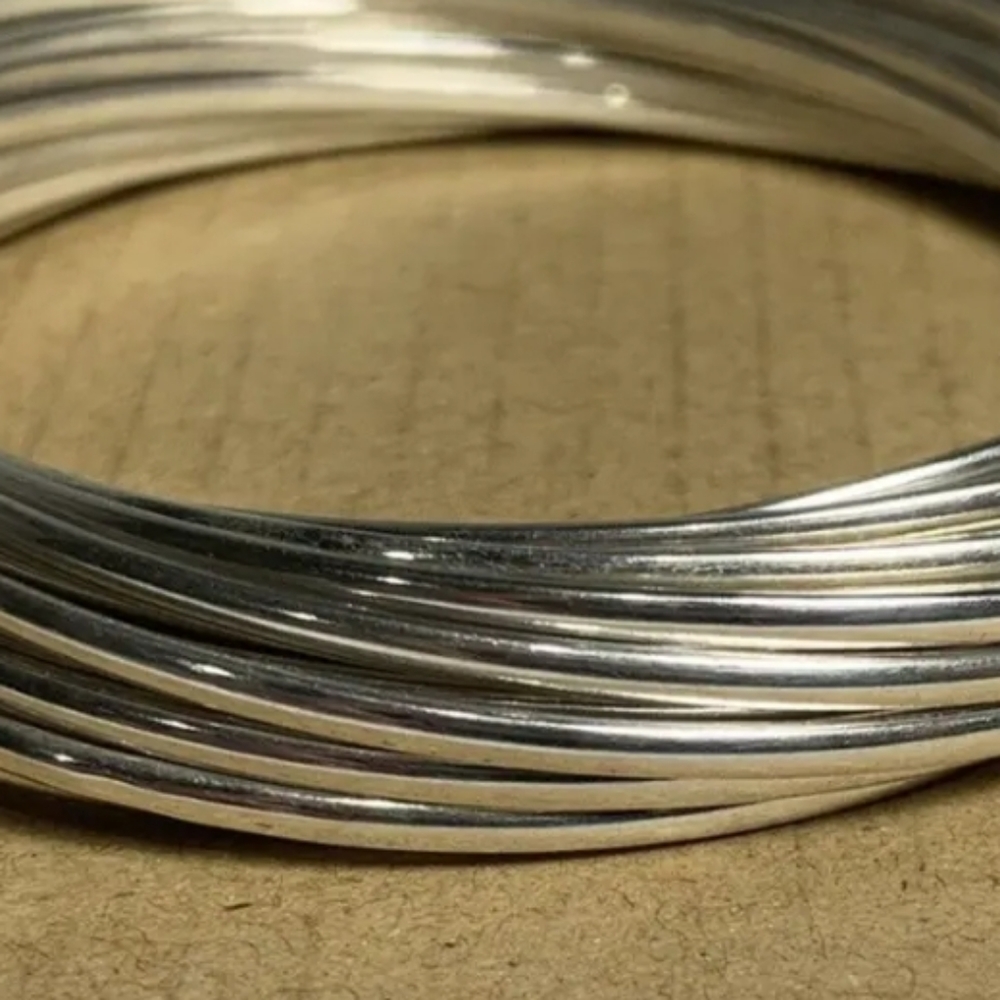 Vintage silpada 925 sterling silver 21 interlocking bangle bracelet. - Picture 3 of 5
